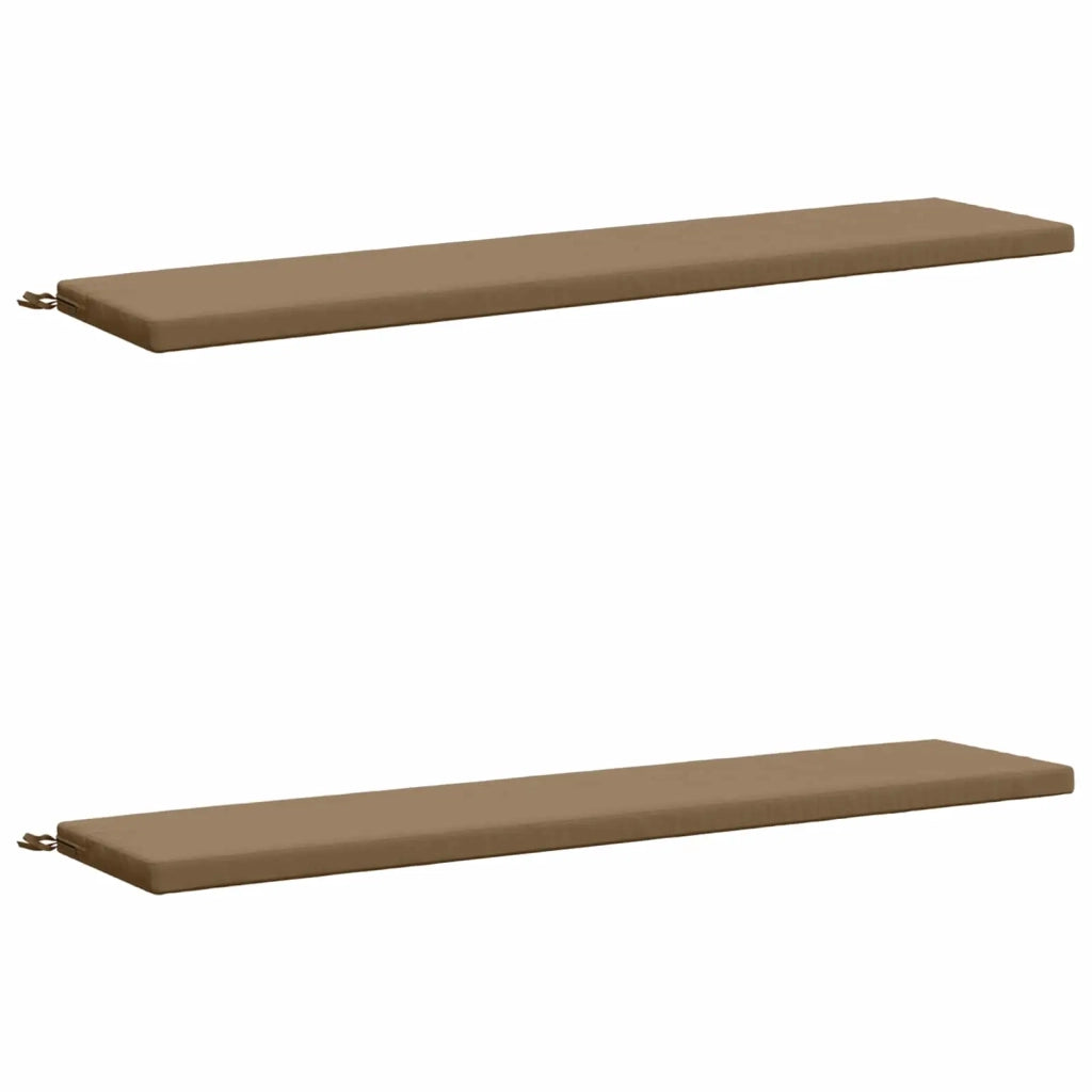 Cuscini per Panchina a 2 Pezzi SOEST 2 pz 100% Poliestere 949249