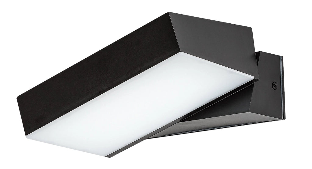 Applique esterna nera LED 14W CCT IP54 Rabalux Laxa