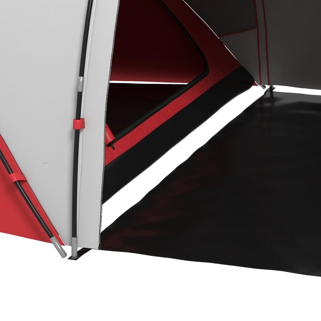 Tenda da campeggio familiare 4-6 persone ¨C zephmum ¨C grigio rosso