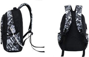 Borsa per studenti - Impermeabile con riflessi - Per la scuola e i viaggi