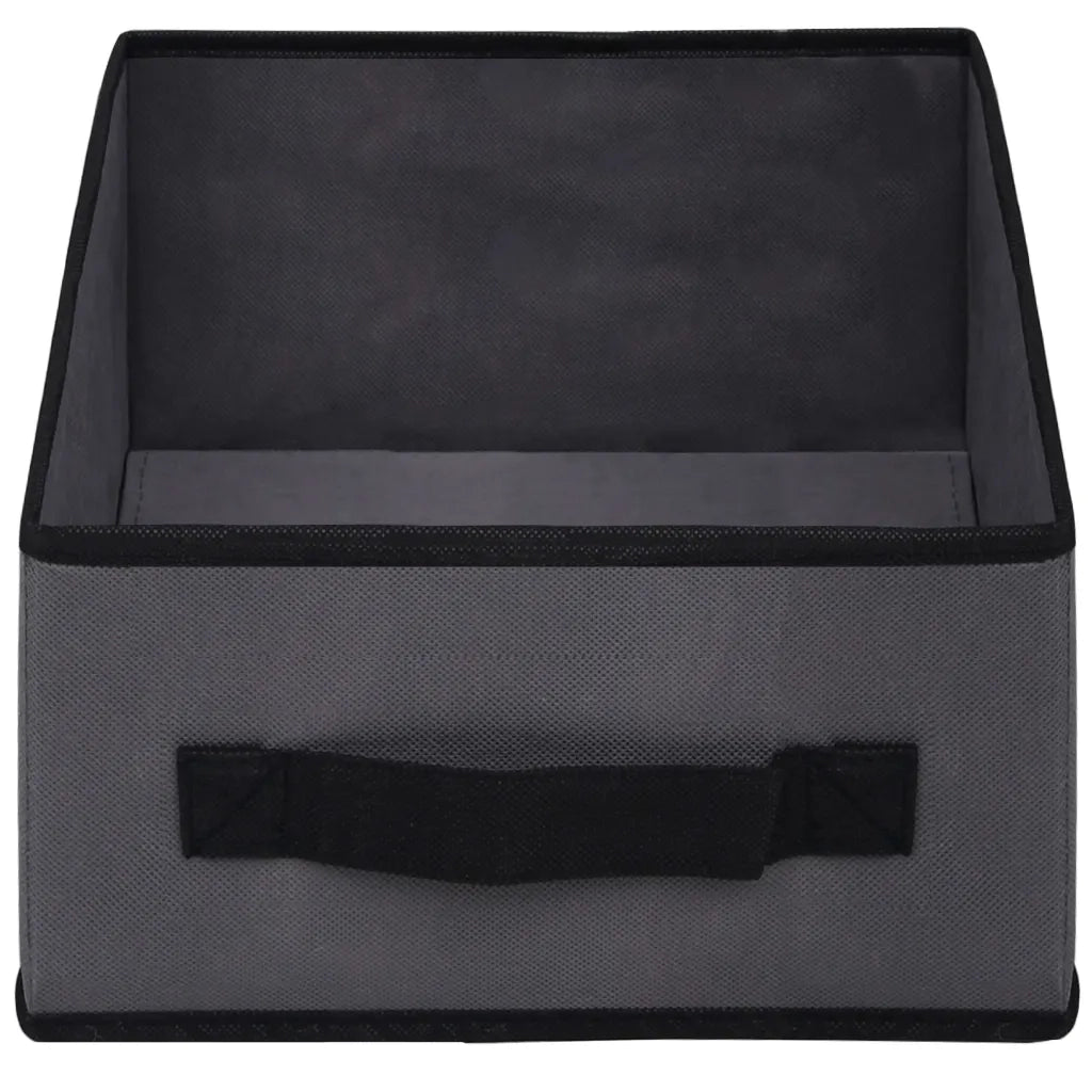 Mobile contenitore funzionale a 6 cassetti per soggiorno/camera da letto 55 x 29 x 55 cm tessuto grigio 02_0046487