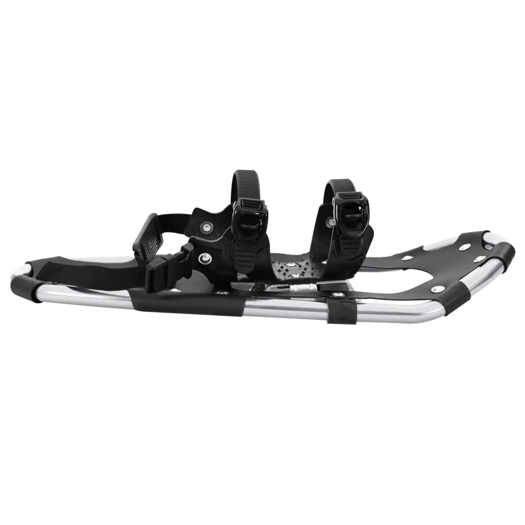 Racchette da neve 3 in 1 con bastoni da trekking Argento e Nero CFW8721120