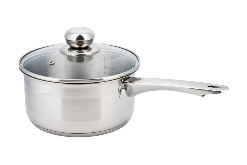 Kinghoff KH-4323 Pentola in acciaio inossidabile con coperchio 1,5 l 16 cm