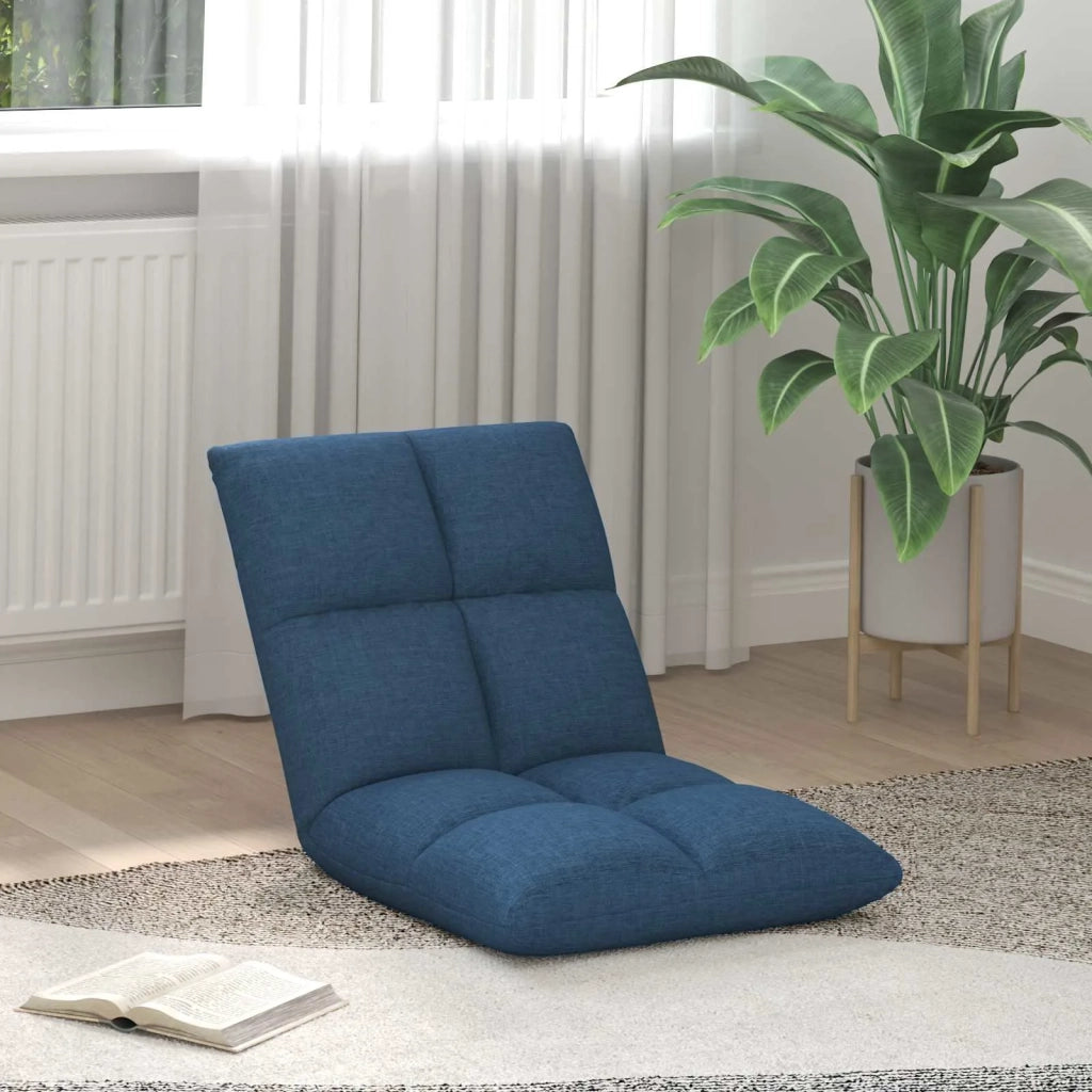 Sedia da Pavimento Blu 50 x 61 x 57 cm Tessuto 42028148