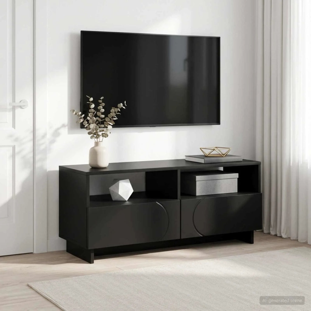 Supporto TV 90 x 34.5 x 40 cm Nero Legno ingegnerizzato 8011469