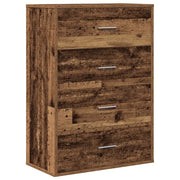 Credenza | Madia | Buffet da pranzo | Armadio da pranzo Legno vecchio 60 x 31 x 84 cm Legno multistrato