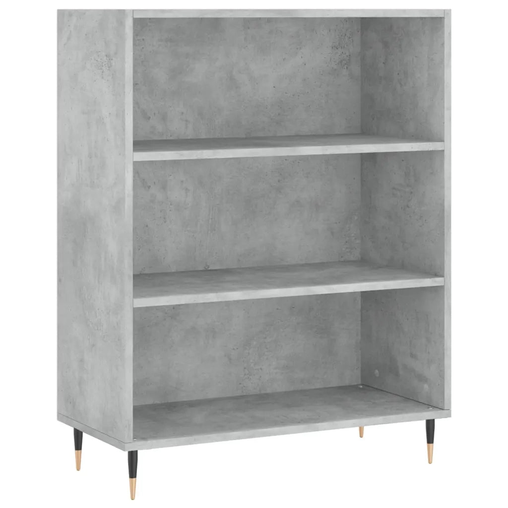 Credenza | Madia | Buffet da pranzo | Armadio da pranzo Grigio Cemento 69,5x34x180 cm in Legno Multistrato