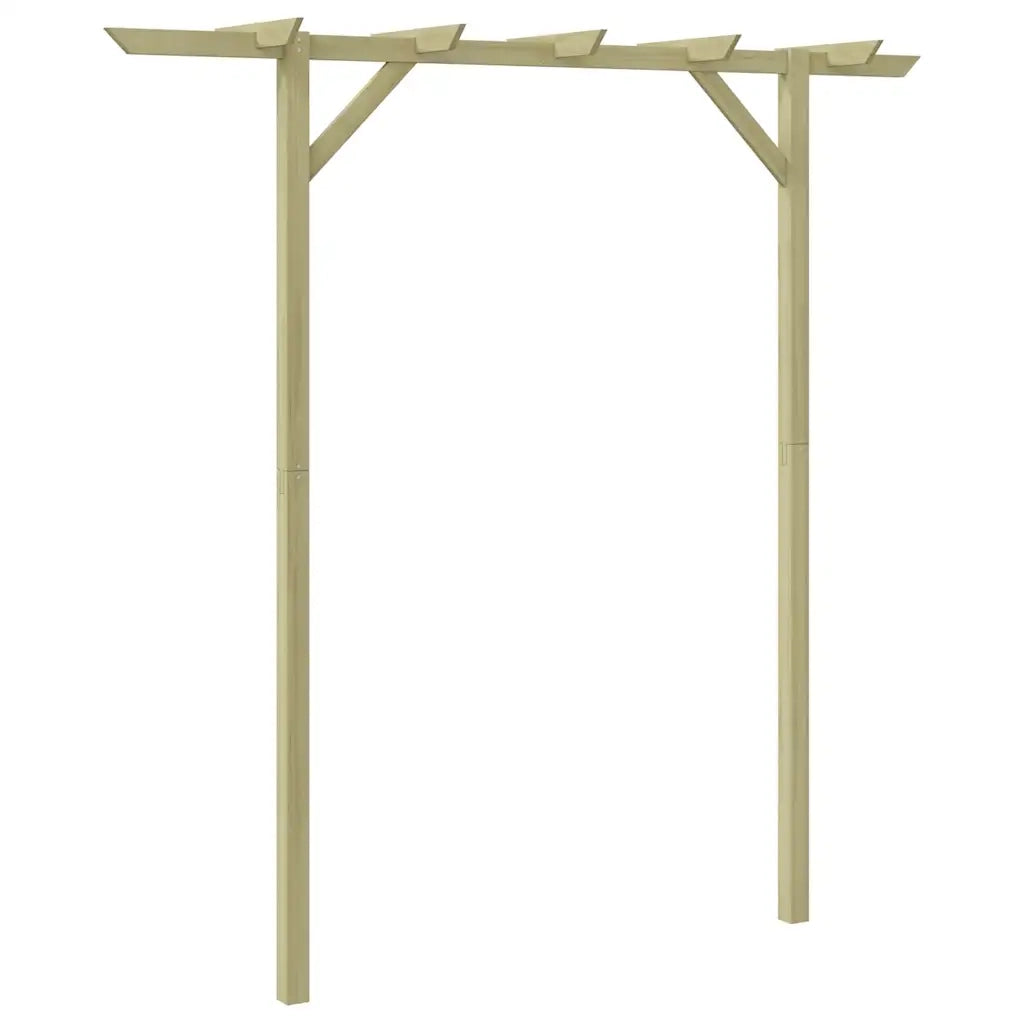 Pergolato da Giardino-Gazebo da giardino 205x40x203 cm in Legno