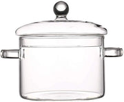 Ciotola da cottura in vetro - 1500 ml - resistente al calore - ideale per la cottura