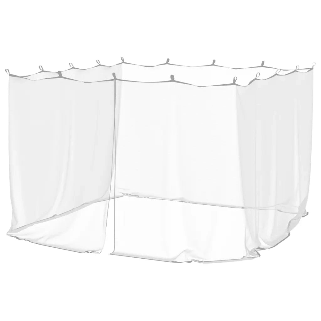 Zanzariera per Esterni 220 Maglie Bianca 300x300x200 cm 4010037