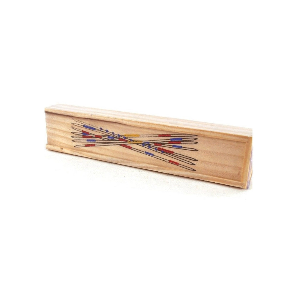 Trade Shop - Gioco Di Società Classico Mikado Spiel Scatola Shangai Bastoncini In Legno 19cm -