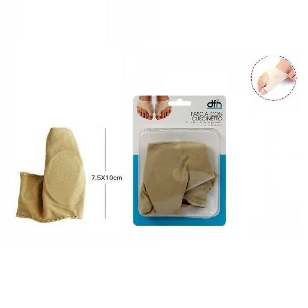 Trade Shop - Coppia Fascia Cuscinetto Fasce Metatarsali Protezione Alluce Valgo Piedi 66771 -