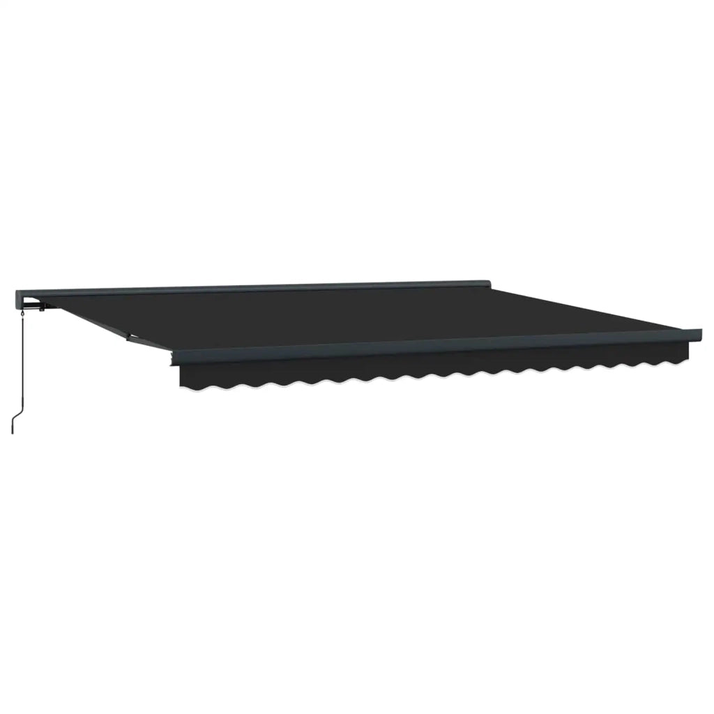 Tenda Retrattile Antracite e Grigio 400 × 300 cm 3420198