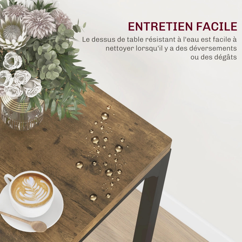 Set tavolo da pranzo con 2 sedie encastrabili ¨C Xylo ¨C legno rustico cucina sala