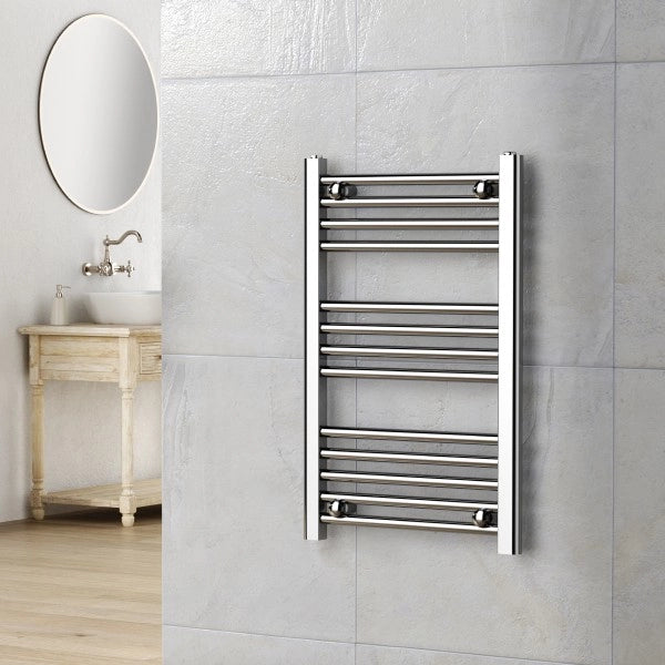 RADIATORE TERMOARREDO SCALDASALVIETTE CROMO LUCIDO CON TUBOLARI Ø25MM MODELLO ELVIA - MM 1785X600 WATT 796 INT.550  - MAM
