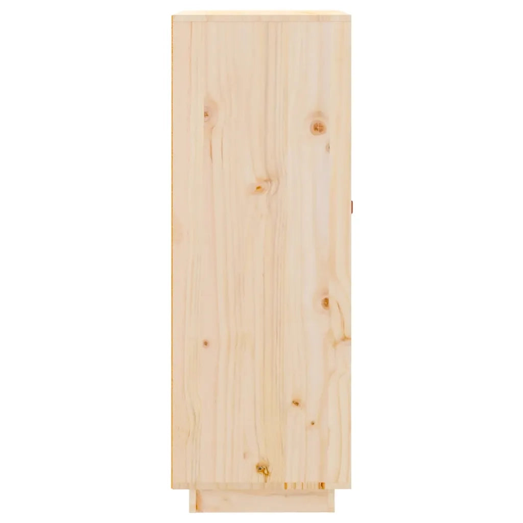 Portabottiglie 45x34x100 cm in Legno Massello di Pino 821532