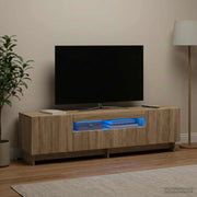 Mobile TV LED Rovere Sonoma Legno ingegnerizzato 896027