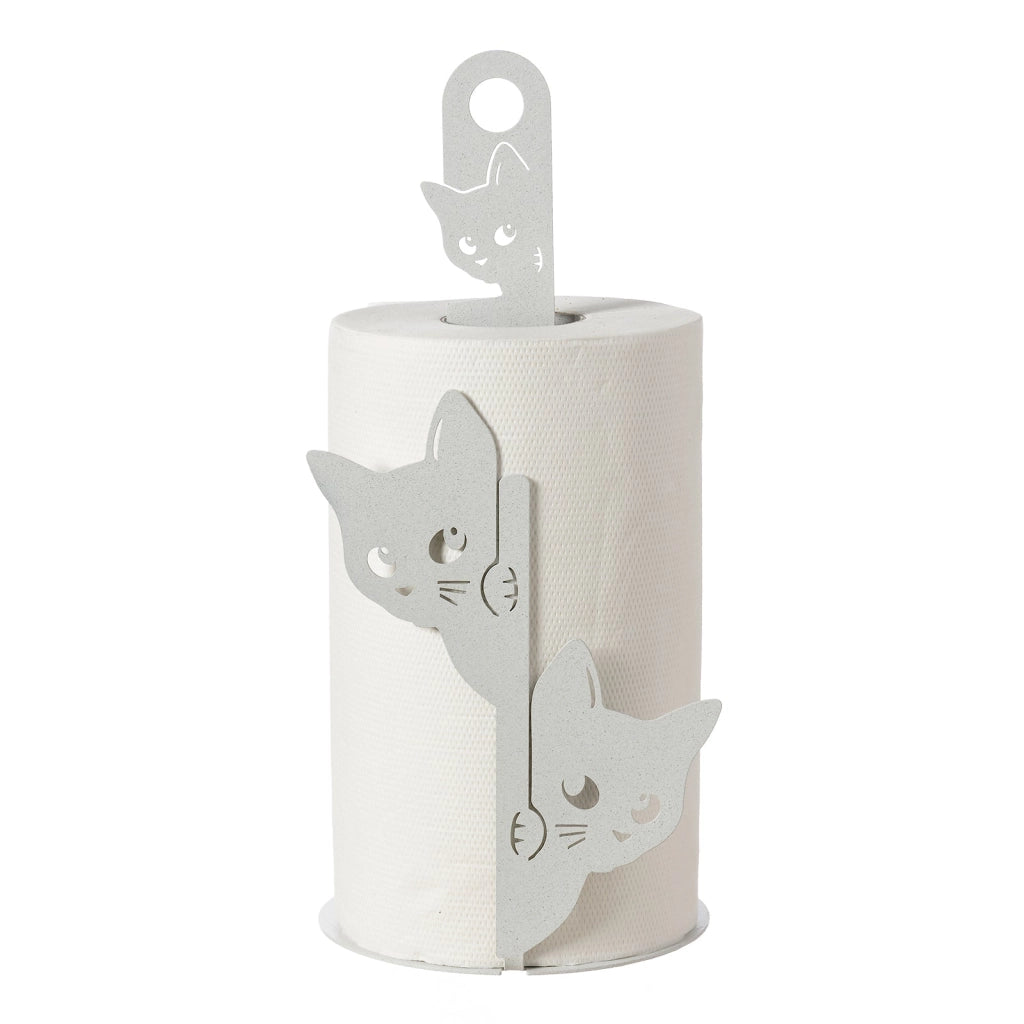Porta rotoli da cucina Silvestro Bianco marmo