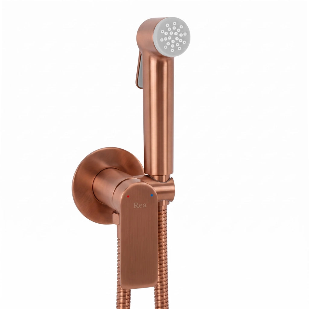 Rubinetto Bidet Rea Storm Brush Copper