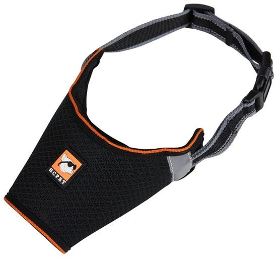 Snodo per Cane - Muilkorf Adattabile - Dimensione Media - Tessuto in Nylon - Mesh Respirante - Antirubinanti - Esperienza di Portata Comoda