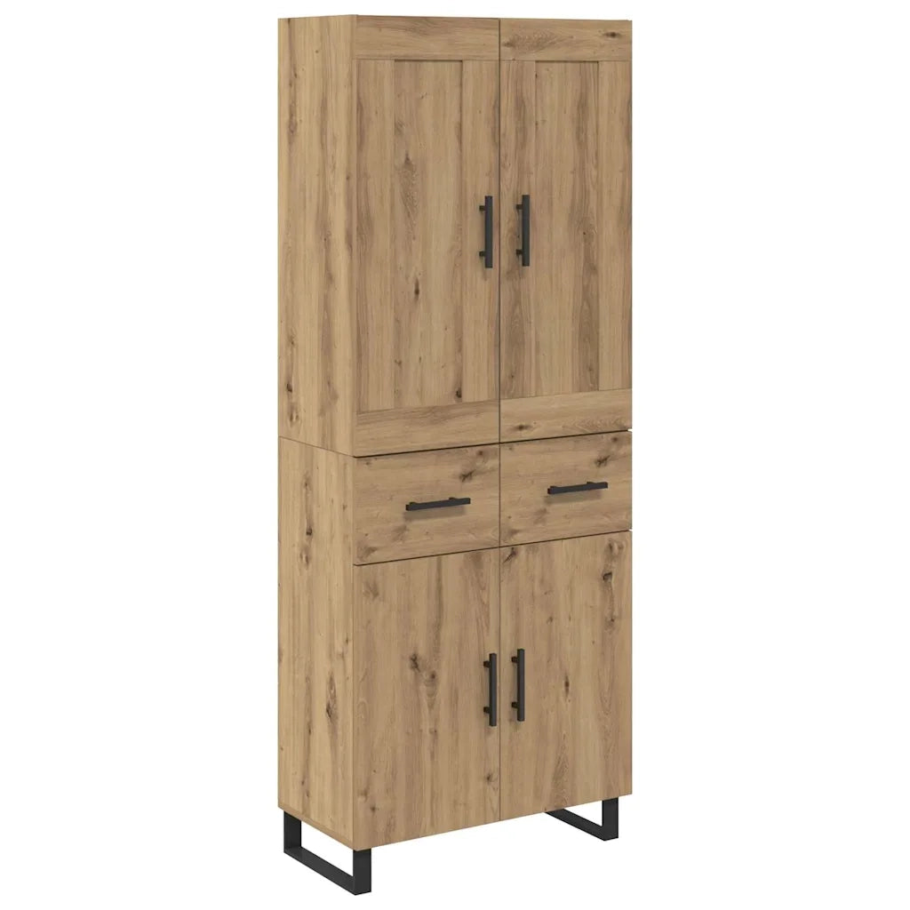 Credenza con cassetto Rovere artigianale 69,5 x 34 x 180 cm 3415884