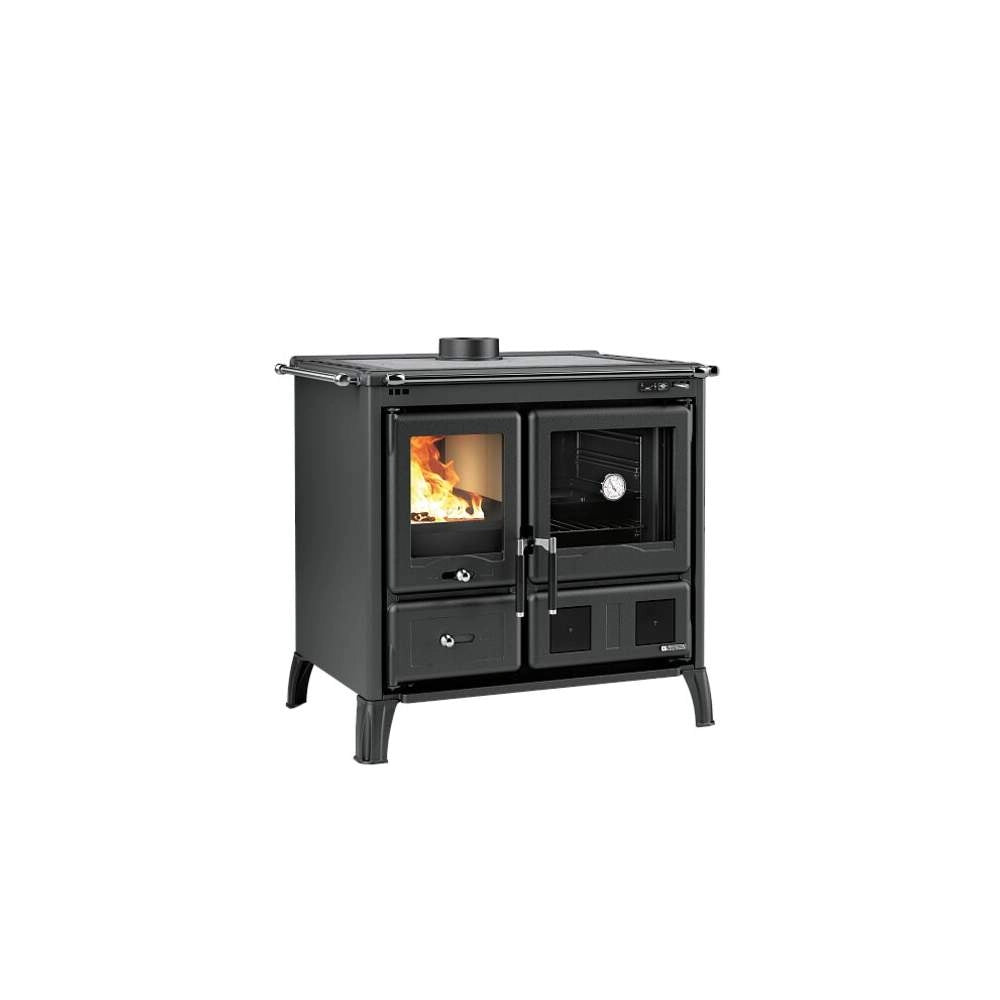 Stufa a Legna Gardenia 5,0 VST Nero Antracite Nordica 9.5 kW