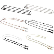 Sistema di Chiusura per Occhiali con Catena di Alta Qualità - Cinturino con Pendenti - Stile Classico - Leggero - Solido - Riciclabile