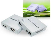 Estensione di rete 4K a fibre ottica - Video KVM 20KM - adattatore di estensione HDMI a adattatore HDMI - fibra ottica - compatibile con tutti i sistemi - presa di corrente EU.