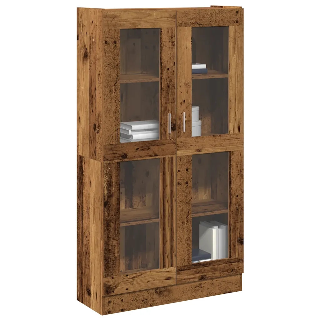 Credenza Alta Legno Antico 82,5x30,5x150 cm in Truciolato 3318718
