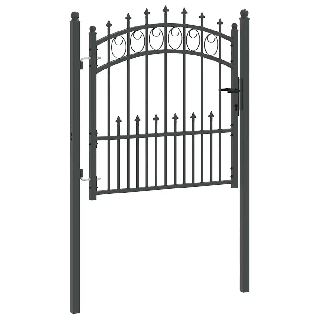 Cancello della recinzione con punte EMMEN 100 x 100 cm CFW9914134