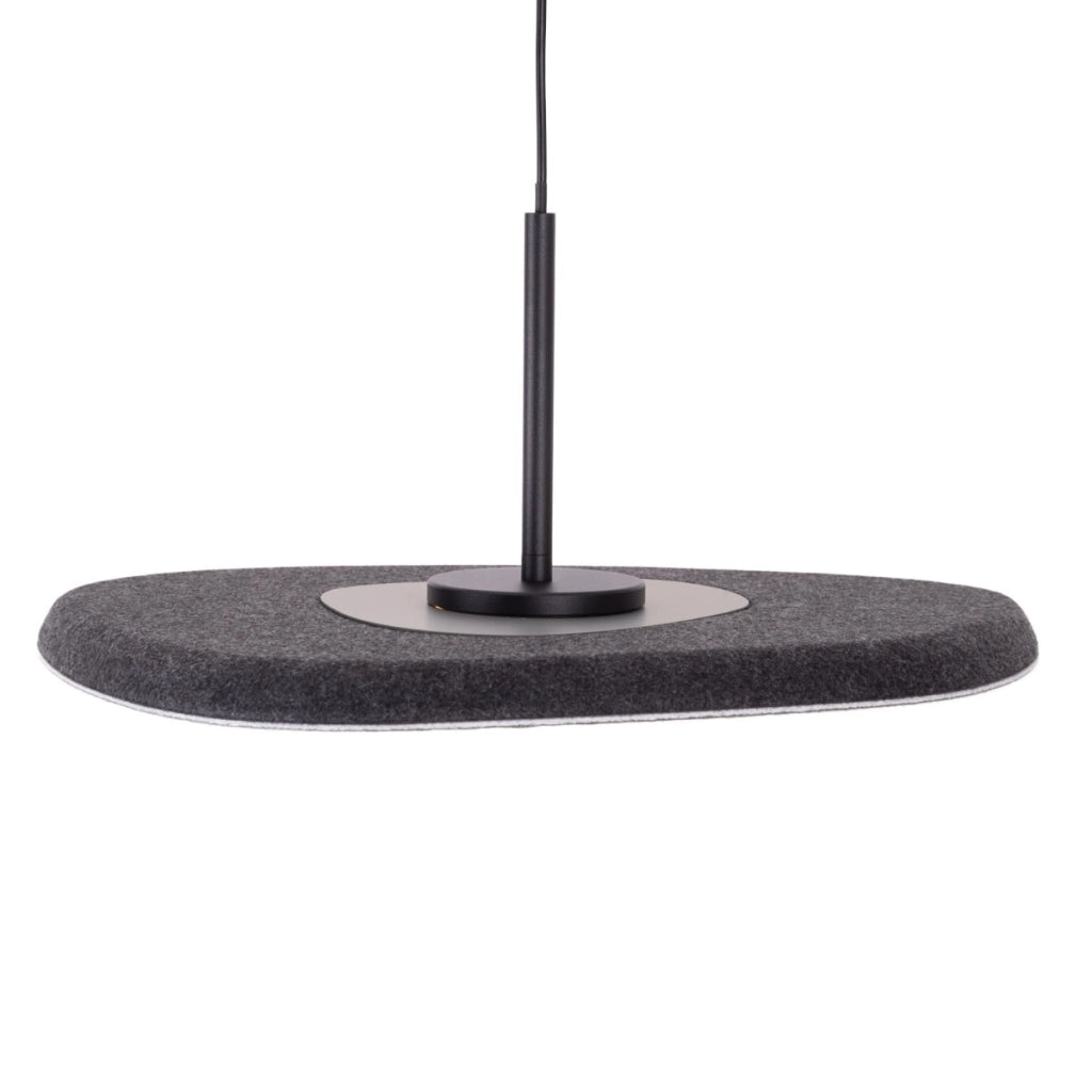 Lampada a sospensione Maxlight Deux LED 5W nero/grigio
