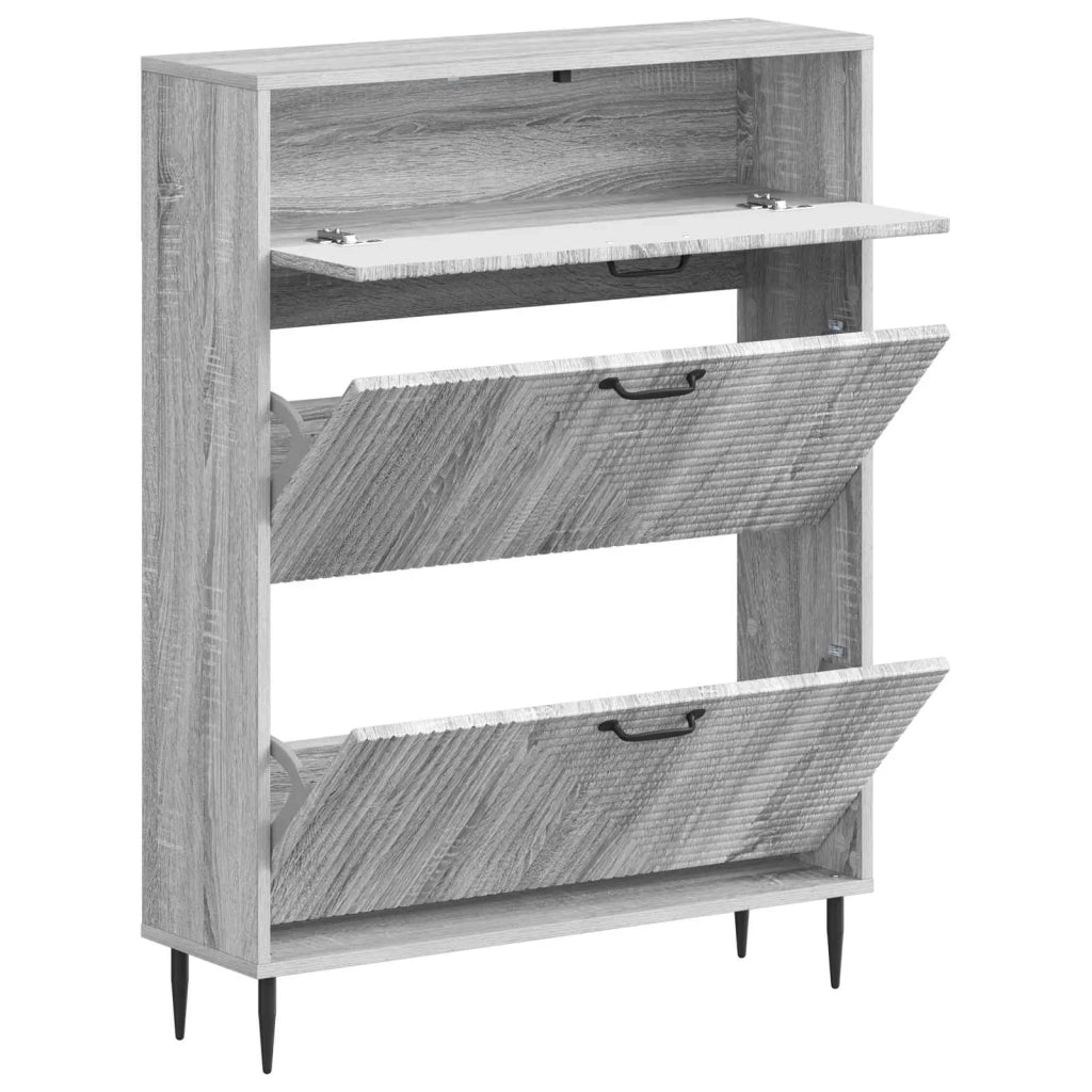 Mobile per scarpe HAARLEM 78 x 24 x 103 cm Legno ingegnerizzato 896881