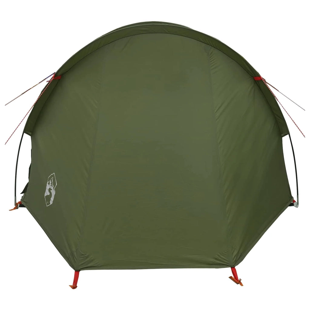 Tenda a tunnel con tetto Verde Oliva 410 x 175 x 105 cm 42029024