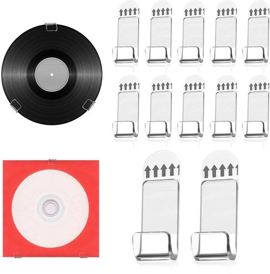 Supporto per pannelli acrilici - Supporto per pannelli vinili - Pannelli per CD - Pannelli per riviste - Inclusa colla a doppia faccia