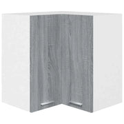 Mobile angolare da cucina moderno pratico e contenitivo 57 x 57 x 60 cm in legno composito grigio Sonoma 02_0048209