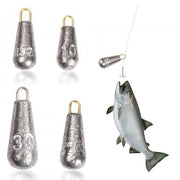 Accessori per pesca - Lood per pesca - 20 pezzi - Accessori per pesca - Pesca con peso - Pesi per pesca - Materiali di alta qualità - Pesi per pesca con diverse pesi