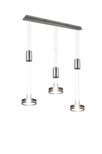 Faretto da Interno a led in Alluminio Nickel Opaco