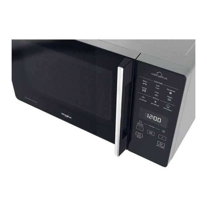 Whirlpool MCP 359 SL Chef Plus Forno a Microonde Combinato con Grill 25 L 800 W Steam Dual Crisp JetDefrost colore Argento