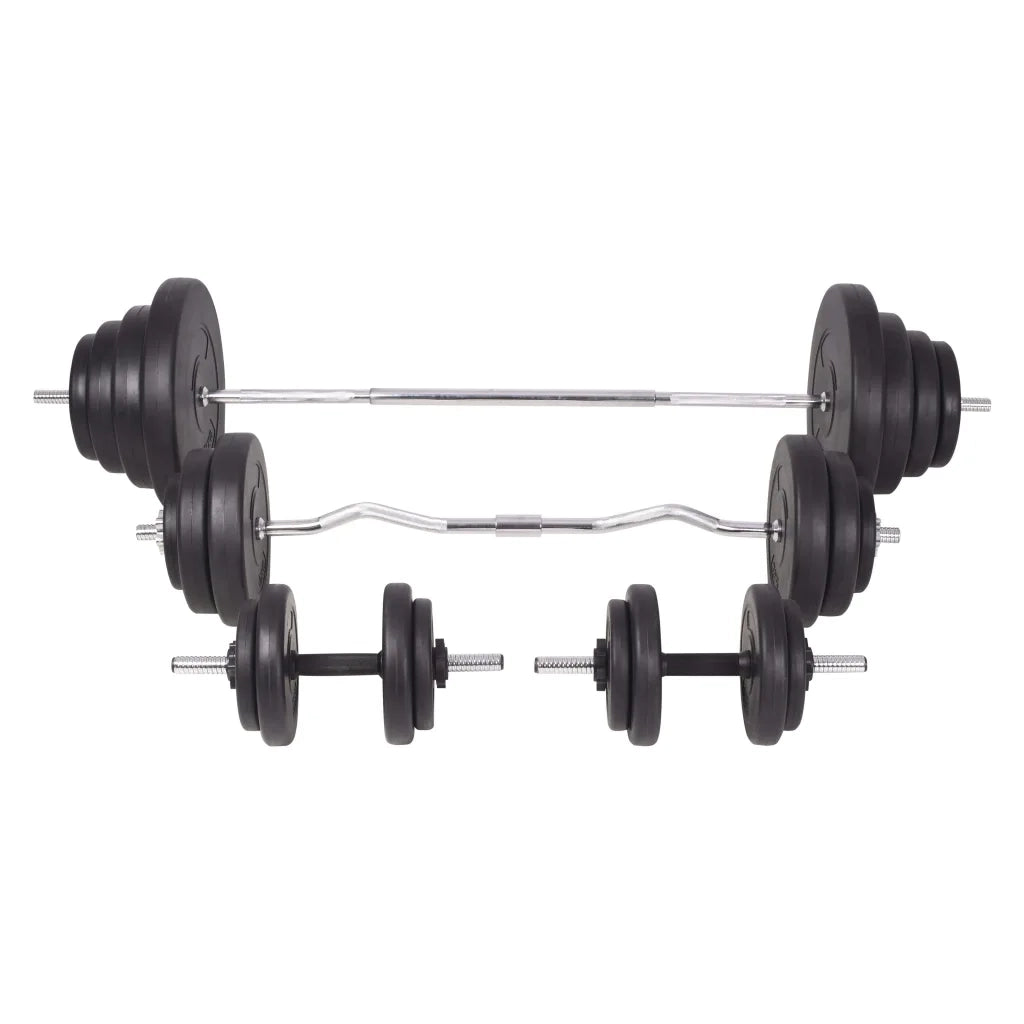 Set Bilanciere e Manubri da 120 kg cod mxl 63230
