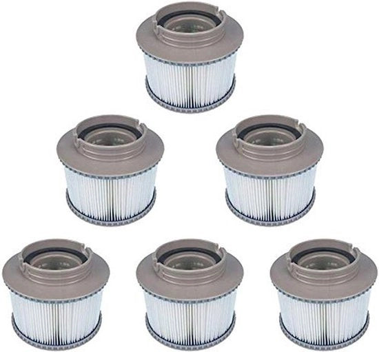 6 filtri di riserva per filtro MSPA FD2089 - piscine e bagni di sole - filtri di sostituzione