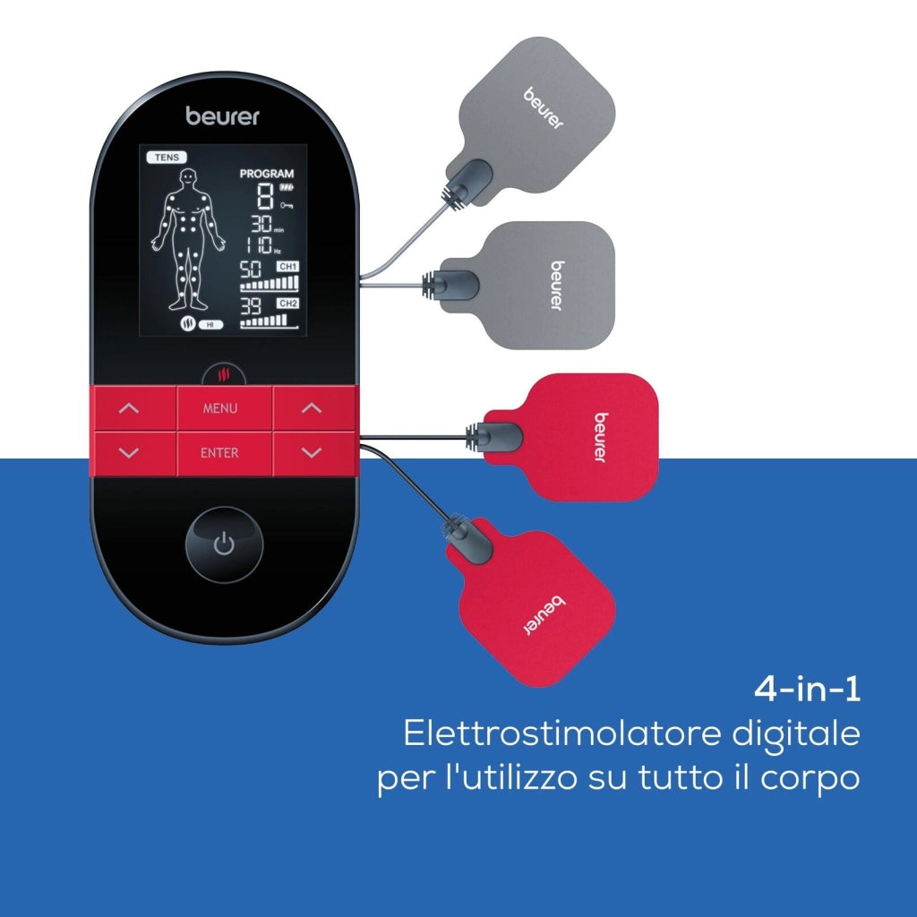 Beurer TENS/EMS digitale con funzione calore EM 59 Heat