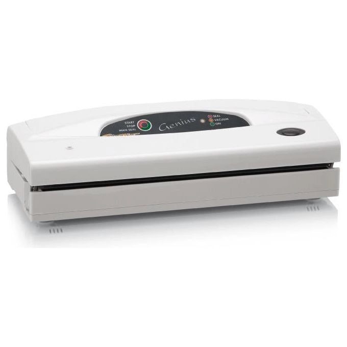 FlaemNuova Genius Basic macchina per sottovuoto 800 mbar Bianco
