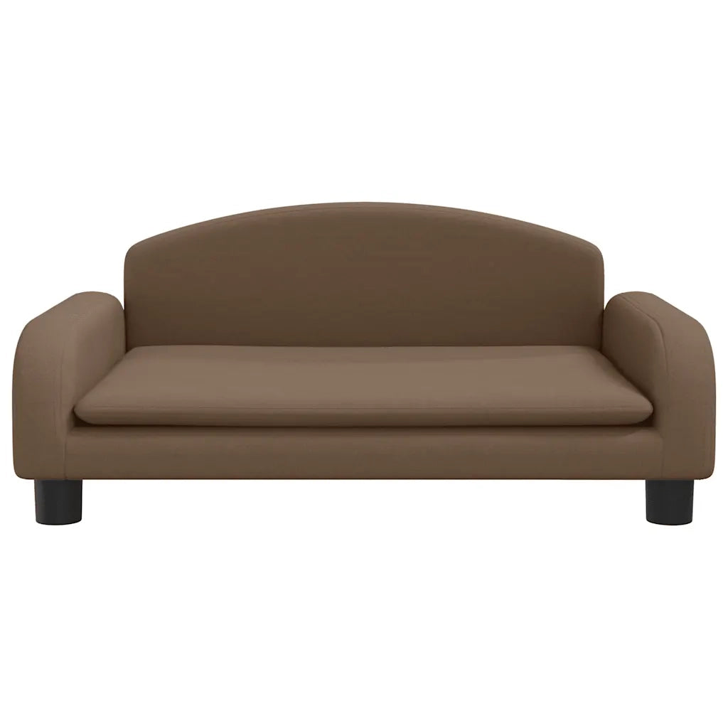 Lettino per Cani Marrone 70x45x30 cm in Tessuto CFW7788821