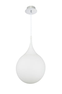 Lampada pendente Pendant in Metallo Dewdrop Bianco