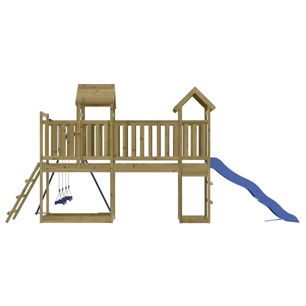 Set da Gioco da Esterno in Legno di Pino Impregnato 3155887