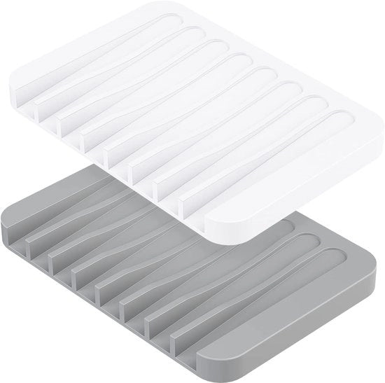 Sacchetto di Sapone in Silicone - Disegno Antiscivolo - 2 pezzi - Bagno
