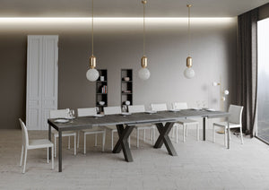 Tavolo Allungabile 180-440x90x77 cm Traffic Evolution Cemento