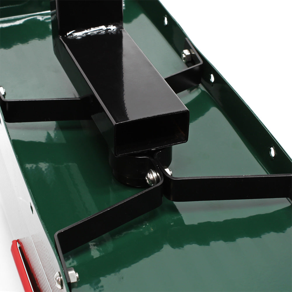 Cassetta postale americana a parete in acciaio zincato bianco con supporto di montaggio