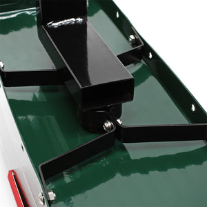 Cassetta postale americana a parete in acciaio zincato bianco con supporto di montaggio