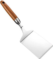 Spatel in acciaio inossidabile, dimensioni della lama: 8,5 x 11 cm, lunghezza: 28,5 cm, ideale per grills e piani di cottura, qualità commerciale standard